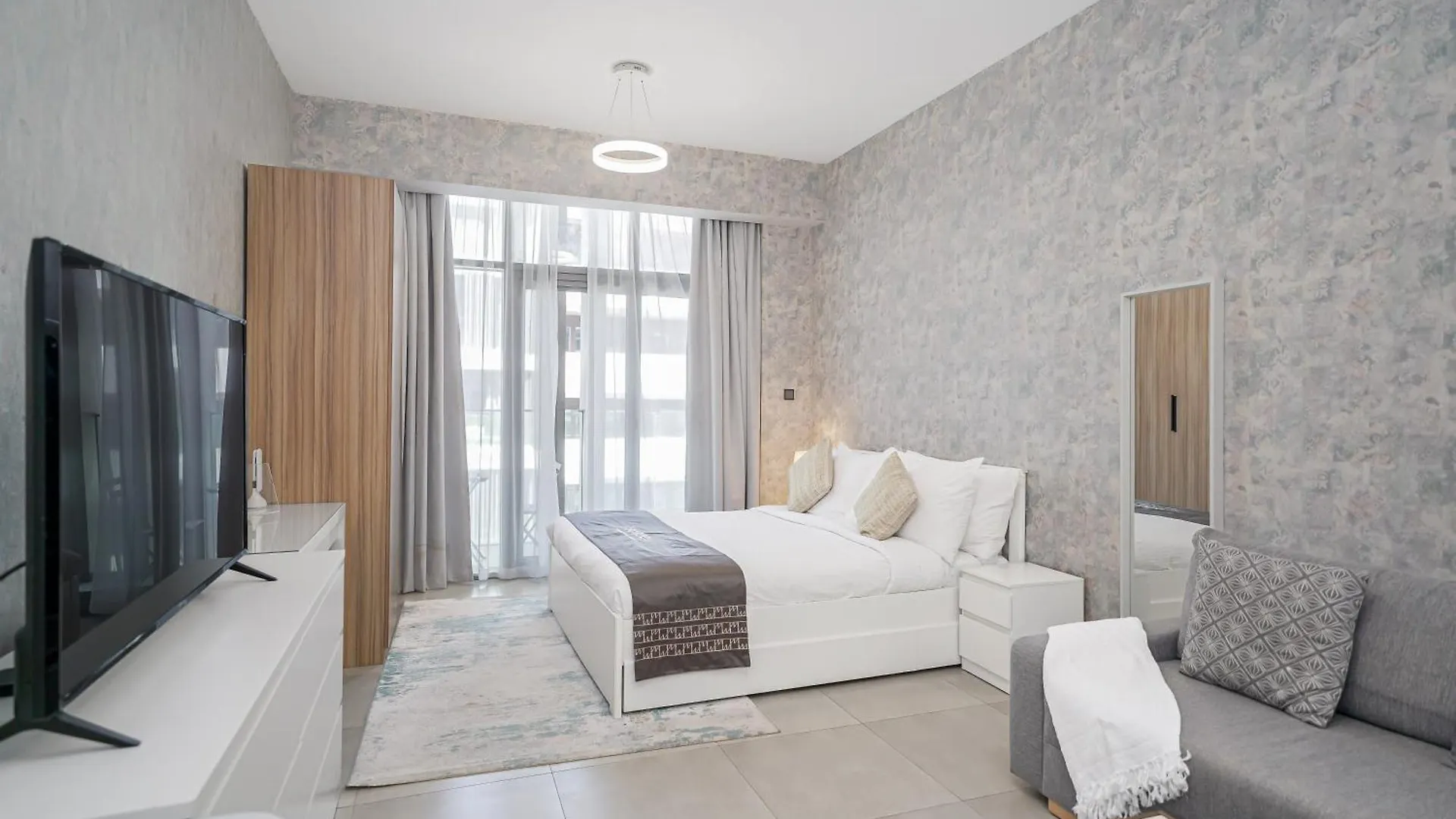 Apartment Escape24 - Cozy Studio Pantheon Elysee, Jvc Dubai United Arab Emirates